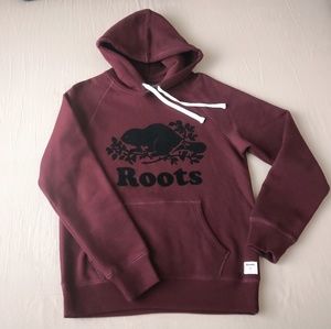 Roots Original Kanga Fleece Hoodie - Crimson